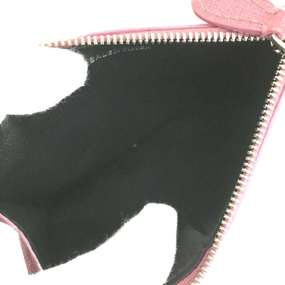 BALENCIAGA Logo Leather Coin Card Holder/6P0594 - Picture 5 of 8